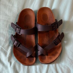 Birkenstock Kids Dark Brown Sandals